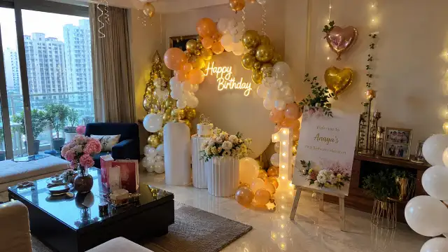 home birthday decoration