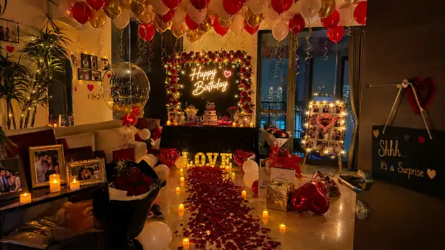 surprise birthday decoration